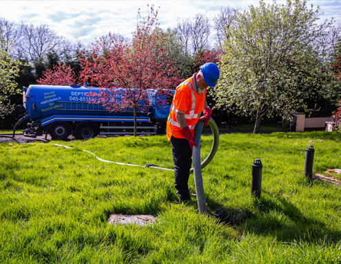 SEPTIC TANK CLEANING, SEPTIC TANK UPGRADES, WASTEWATER TREATMENT SYSTEMS, CCTV CAMERA SURVEY, DRAIN CLEANING, Bluestream Environmental